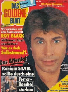 Das goldene Blatt Stefan Edberg, Roy Black,Thekla Carola Wied,Brigitte Nielsen, - Bild 1 von 7