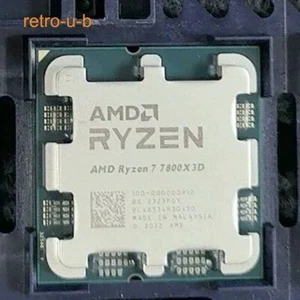 AMD Ryzen 7 7800X3D AM5 CPU Processor R7 3800x3d 4.2GHz 8-Core 16-Thread 96MB - Picture 1 of 1