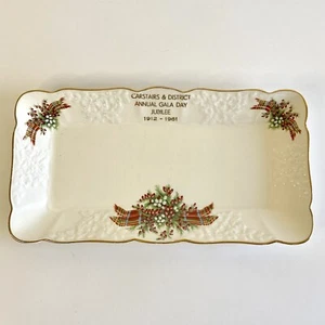Vintage Empire Porcelain rectangular tray from Carstairs & District Gala 1961 - Picture 1 of 4