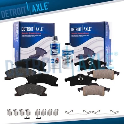 Pastillas de freno delanteras y traseras de cerámica para Jeep Grand Cherokee 1999-2004 Foto 1 de 4