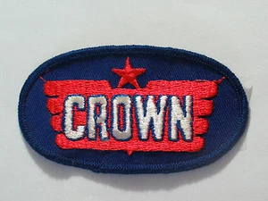 Crown Oil Company Patch Vintage - Picture 1 of 3