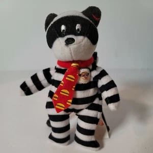 ^^McDonald's Happy Meal  Ty Teenie Beanie Baby #9  Hamburglar The Bear - Picture 1 of 5