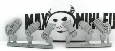 Luvas elétricas MAXMINI MXMCB107 (bocados de conversão) Cyber-Arms Space Marines Bitz - Imagem 1 de 2