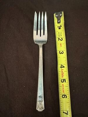 1923 Holmes Edwards (International) Century Individual Solid FISH Fork 6 7/8" - Image 1 of 4