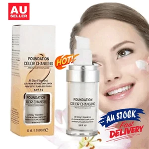 NEW Magic Flawless Color Changing Foundation TLM Makeup Change To Your Skin Tone - Picture 1 of 13