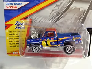 JOHNNY LIGHTNING EXKLUSIV - ZINGERS - 1981 CHEVY SILVERADO C10 TONABNEHMER - Bild 1 von 5