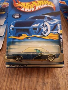 Hot Wheels Hippie Mobiles Series '64 Lincoln Continental #091 WSP VINTAGE Blue - Picture 1 of 8