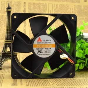 Ventilador de refrigeración FD121238EB 12038 12CM 12V 0,83A 3 cables 6 meses de garantía - Imagen 1 de 1