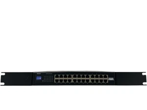 Linksys SR224 24 Port 10/100 Mbps Network Switch with Rack Mounts - Picture 1 of 15