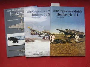 3 Hefte: Heinkel He 111 / Junkers Ju 87 / Junkers Ju 52 - Militärversionen. Regn - Picture 1 of 1