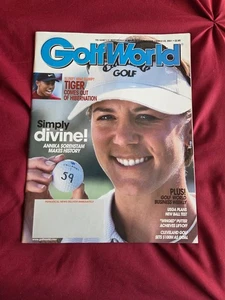 Annika Sorenstam - GOLFWORLD Magazin 23. März 2001 (schießt eine 59!) Ohne Etikett - Bild 1 von 4