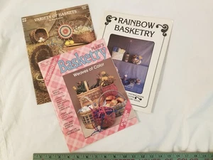 3 Basketry Weaving Reed Weave 1984 Basket Tree Instruction How To Books Booklet - Picture 1 of 8