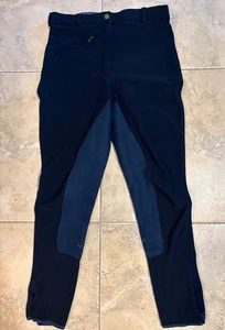 Tuff Rider gerippte Vollbesatzreithose - Größe 30 - Bild 1 von 5