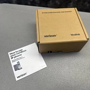 VERIZON YEALINK W76PB CORDLESS BASE AND HANDSET - Picture 1 of 4
