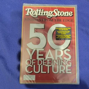 Rolling Stone: Stories From The Edge DVD ~ 50 YEARS Defining Culture  NEW SEALED - Picture 1 of 5