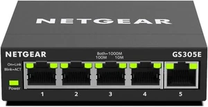 Netgear GS305E Commutateur géré 5 ports Gigabit Ethernet LAN Switch Plus - Photo 1/8