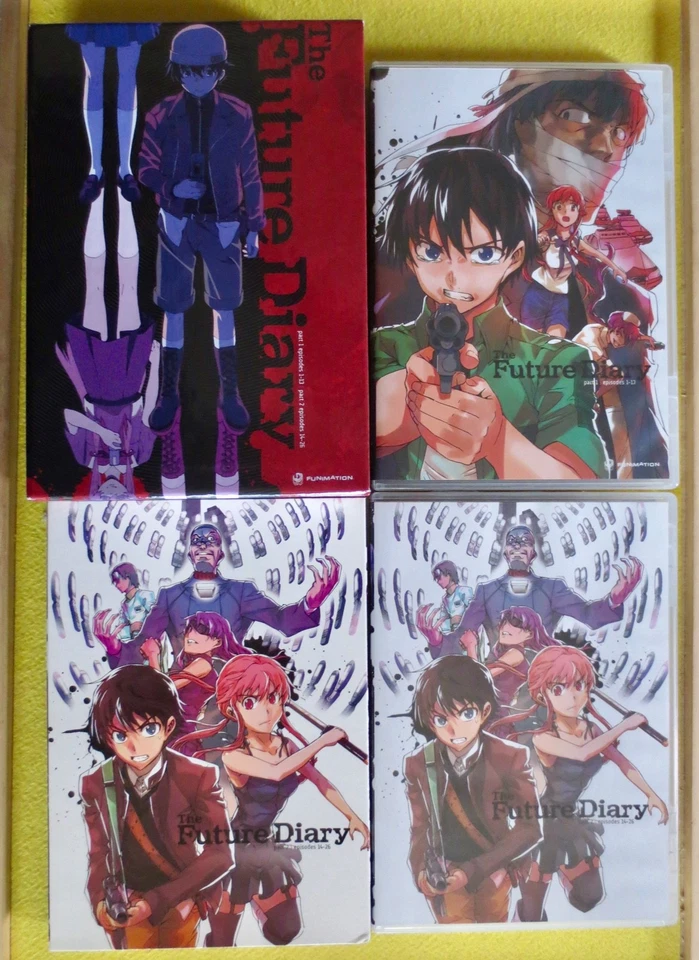 The Future Diary - Complete Series Limited Edition DVD Box Set 2013 Funimation - Image 1 of 4