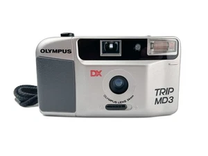 Olympus Trip MD3 Film Camera Compact 35mm Point and Shoot Mint Condition + Strap - Picture 1 of 13