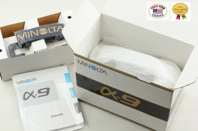 Rare!! [Unused Box] Minolta α9 a9 Alpha Maxxum Dynax 35mm Film Camera From JAPAN - Image 1 of 4
