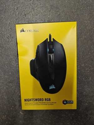 Corsair Nightsword RGB Gaming Mouse - Black (CH-9306011-NA) - Image 1 of 3