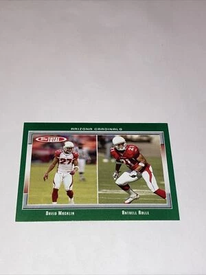 2006 Topps Total Football Blue #59 David Macklin Antrell Rolle - Image 1 of 4