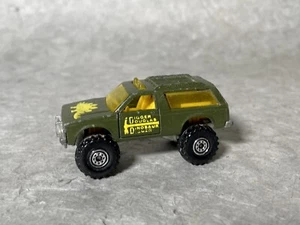 Blazer verde Hot Wheels Digger Douglas Dinosaur Digger 1983 Mattel Malasia - Imagen 1 de 5