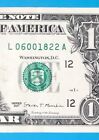 June 1822 : L06001822 A HISTORY MONTH YEAR $1 One Dollar Bill
