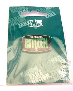 Official London Irish Rugby Club Souvenir Exile Nation Citizen Metal Pin Badge - Picture 1 of 2