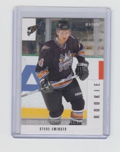 02/03 BAP Memorabilia Washington Capitals Steve Eminger Rookie RC card #288 - Bild 1 von 2