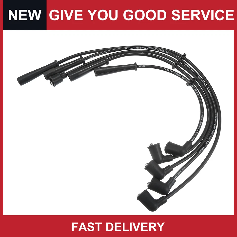 Paquete de 5 cables arnés bujía coche Mazda B2200 1990-1993 7 mm Foto 1 de 4