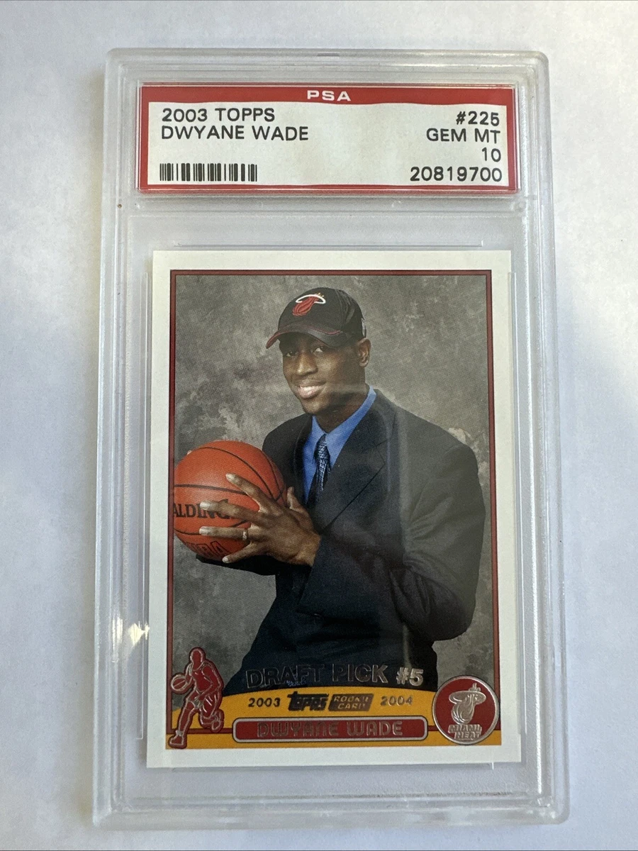 Toppws Dwyane Wade Rookie Basketball Trading Cards & Accessories