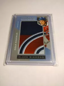 Cole Caufield 2021-22 UD Black Diamond Rookie Team Logo Jumbos #RTL-CC Montreal - Foto 1 di 2
