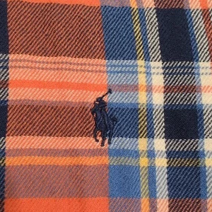 Vintage Polo Ralph Lauren M Mountain Equipment Plaid Button Up Flannel Shirt - Afbeelding 1 van 7