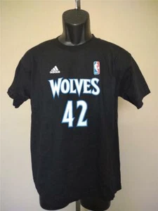New Minor Flaw Minnesota Timberwolves #42 Kevin Love Youth Size L Adidas Shirt - Picture 1 of 4