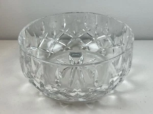 Gorham Fine Crystal - LADY ANNE - Large Salad Bowl - Heavy - Picture 1 of 16