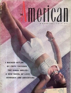 1940 American July - Norman Rockwell; I backed Hitler; Army carrier pigeons - Foto 1 di 1