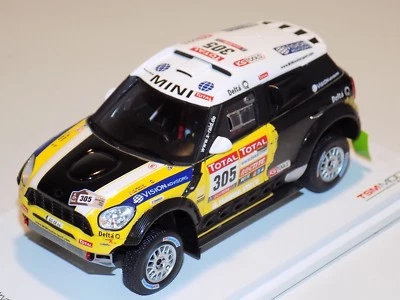 1/43 True Scale Modelli Tsm Mini Countryman #305 Dakar Rally 2nd Mettere - Immagine 1 di 3