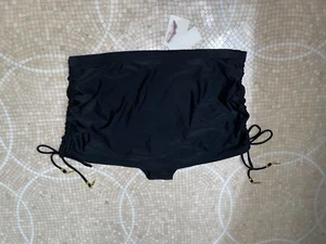 Jessica Simpson Black Skirted Swimsuit Bottom Swim Skirt Plus Size Womens 1X - Picture 1 of 9