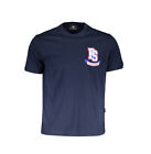 Philipp Plein Sport T-Shirt Encolure Ronde Bleu Marine Logo Ps Homme Taille L
