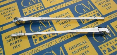 1941-1949 Buick Cadillac Oldsmobile Pontiac Windshield Wiper Arms. Matched Pair - Image 1 of 4