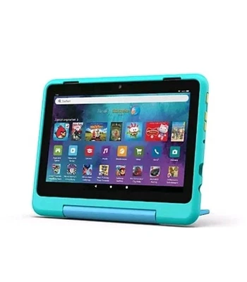 Amazon Fire HD 8 Kids Pro-Tablet (Neueste Generation),  8 Zoll, 32 GB, blaugrün - Bild 1 von 2