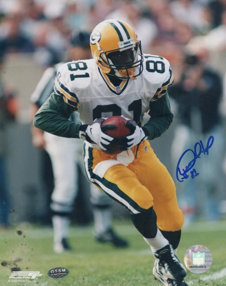 FOTO FIRMADA POR DESMOND HOWARD GREEN BAY PACKERS GTSM 8X10 HOLOGRAMA GTSM  Foto 1 de 1