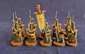 Warhammer Fantasy AoS Plastic Dark Elf Spearmen Painted! - Imagen 1 de 4