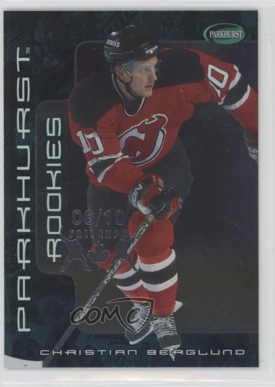 2001-02 ITG Parkhurst Spring Expo /10 Christian Berglund #327 Rookie RC - Image 1 of 2