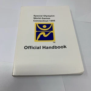 Vintage Special Olympics World Games Connecticut 1995 Official Event Handbook - Picture 1 of 6