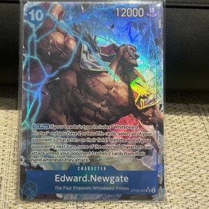 Edward Newgate OP08-043 Parallel SR Two-Legend One-Piece Card Alternative Art - Bild 1 von 2