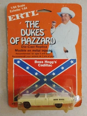 THE DUKES OF HAZZARD   BOSS HOGG'S  CADILLAC  1/64 SCALE  ECHELLE  ERTL - Immagine 1 di 4