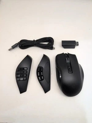 Razer Naga Pro (RZ01-03420100-R3U1) Wireless MMO Gaming Mouse Tested Works #146 - Image 1 of 4