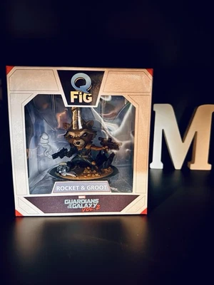 Q Fig Rocket Racoon and Groot Marvel Guardianes de la Galaxia Vol. 2 QMX Foto 1 de 2