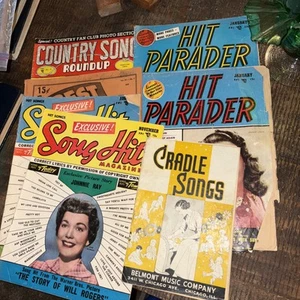 hit parader magazine books 7 lot vintage plus the yummy - Picture 1 of 1